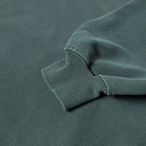 Sudadera con Capucha Personalizada de Lujo Estilo Urbano, Verde Claro, Lavado Ácido, Felpa Francesa, Gruesa, Sin Cordones, Nueva Moda 2026 - Product Image 5
