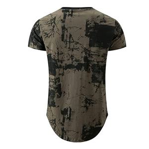 Camiseta de diseño personalizado al por mayor de fábrica 100% poliéster algodón sensación transpirable talla grande impresión por sublimación con impresión de logotipo - Product Image 3