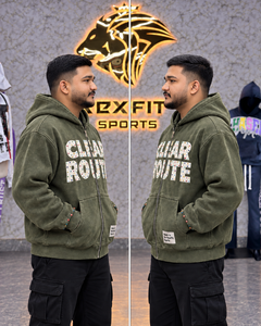 Sweat à capuche unisexe personnalisé en molleton mélangé coton avec strass, poche kangourou et poignets côtelés, style streetwear, OEM - Product Image 3