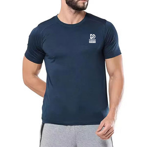 เสื้อยืดคอมเพรสชั่นผู้ชายลดราคาออนไลน์ คุณภาพพรีเมียม ผ้ายืดสแปนเด็กซ์/โพลีเอสเตอร์ ระบายอากาศได้ดี เป็นมิตรกับสิ่งแวดล้อม แห้งเร็ว สีสันตามสั่ง - Product Image 1