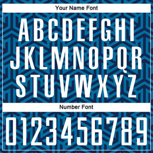 Uniforme de fútbol personalizado, patrón geométrico azul de hexágonos, nombre del equipo personalizado, número, camiseta de fútbol, pantalones cortos, kit completo para hombres y jóvenes - Product Image 5