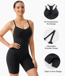Bodysuit for Women Tummy Control Shapewear Seamless Sculpting Thong Body Shaper Strapless Customized In Different <b>Colours</b> - Product Image 4