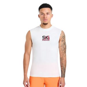 <b>Men</b>’s Casual Sports Tank Top Sleeveless Lightweight Cotton Shirt Breathable Gym <b>Vest</b> Summer <b>Running</b> Workout Fitness Apparel - Product Image 1