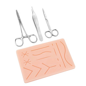 Suture Practice <b>Kit</b> Veterinary Students Complete Starter <b>Suturing</b> <b>Kit</b> Pad Surgical Tools Clinical Skill Medic Instruments - Product Image 1