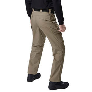 Pantalones Jogger Cargo de Lona Rectos para Hombre, Nuevos, de Alta Calidad, Transpirables, Ecológicos, de Secado Rápido, Ligeros, 100% Algodón Elástico - Product Image 2