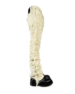 Jeans de Mezclilla para Hombre 2026 de Alta Calidad, Personalizados, de Algodón, Estilo Americano, Rotos, Desgastados, de Tiro Medio, Hiphop, Corte Acampanado, Lavado a la Piedra - Product Image 3