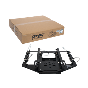 Supporto per trapano a carotaggio con montaggio su foro per due pinze di aspirazione a vuoto - Product Image 1
