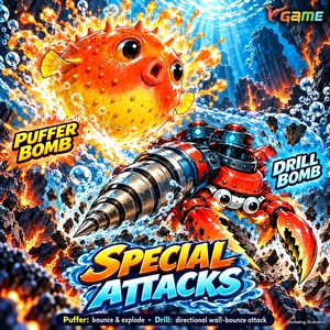 Kit logiciel de jeu d'arcade de pêche multijoueur Mermaid World 5.6 pour 4, 6, 8 ou 10 joueurs - Product Image 3