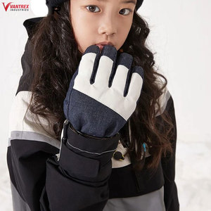 Nouveaux gants d'hiver tendance pour enfants, mitaines coupe-vent pour le sport de plein air, le ski, gants d'hiver à cinq doigts - Product Image 6