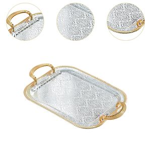 Luxury Multifunction Decorative Serving Tray for <b>Kitchen</b> Bathroom Coffee <b>Table</b> Cafe Display - Product Image 4