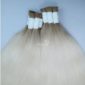 Human Hair Extension Premium Bulk Hair Ombre Super A Wholesale Price No Synthetic made in VietNam - Product Image 1