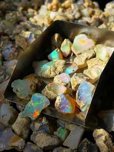 Natural Ethiopian Opal Rough Lot Fire Opal <b>Crystal</b> Wholesale Bulk Gemstone For Jewelry Making <b>Raw</b> Opal - Product Image 4