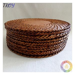 Decorative Wicker <b>Placemats</b> Natural Fiber Table Accessories <b>for</b> <b>Christmas</b> Gift Baskets and Holiday Present Collections - Product Image 4