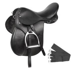 Nouvelle selle anglaise de meilleure qualité pour l'équitation Style occidental en cuir pur pour le dressage et la course - Product Image 1