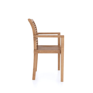 Silla de Comedor de Madera Maciza Directo de Fábrica, Muebles Modernos para Restaurante, Asiento Cómodo, Diseño Personalizado, Venta al Por Mayor, OEM, ODM - Product Image 3