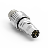 Nian-Yeong WP-02M2-103-11 WP M12(M) 2PIN A-Coded Inner Push Pull Molded with Cable IP67 Waterproof 4A 250V Usage Industriel