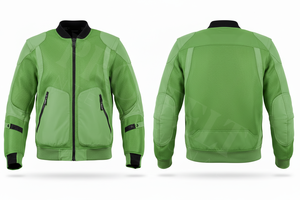 Pro Felt Custom Clothing Motorcycle Riding Jacket Breathable Protective Armor Mesh Leather Hybrid Street Safety Biker Zip Jacket - Product Image 3