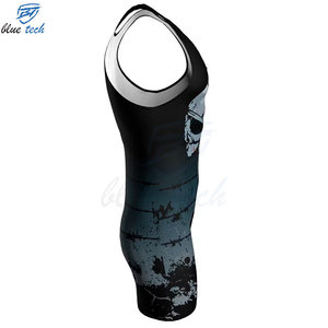 Custom Men Wrestling <b>Singlet</b> Uniform Front Durable Stretch Breathable Quick Dry Athletic Sportswear Professional Training - Product Image 2