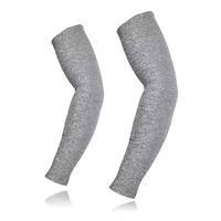 Mangas de Ciclismo Unisex con Protección UV, de Poliéster Azul, Talla Adulto, Mangas Deportivas de Compresión Refrigerantes, de Secado Rápido y Transpirables