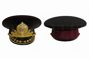 Apparel Outdoor Uniform Accessory Peak <b>Cap</b> Custom Design Formal Uniform <b>Hat</b> Gold Decoration Adjustable Outdoor Headwear - Product Image 3
