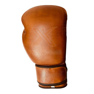 Gants de boxe en cuir de qualité supérieure, fabriqués en usine, pour l'entraînement, logo personnalisé, évacuation de l'humidité, prix abordable - Product Image 5