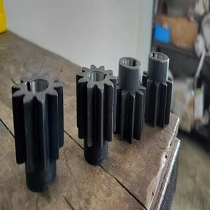 Engrenage droit usiné sur mesure CNC en acier inoxydable/laiton, corps de moyeu de vélo, composants de roulements de vélo personnalisés, fournisseur de pièces OEM pour - Product Image 1