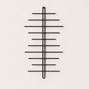 Support mural moderne et minimaliste en métal pour plantes grimpantes d'intérieur – Décoration murale pour la maison et le bureau - Product Image 3