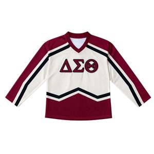 Jersey de Hockey Delta Sigma Theta para Mujer, Ajuste Cómodo, Calidad Premium, Ropa Deportiva de la Hermandad Griega - Product Image 4