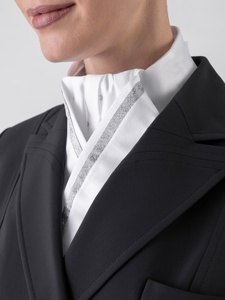 Abrigo de equitación para mujer de la mejor calidad, chaqueta impermeable de concha blanda, ropa ecuestre Horsekraft hecha de nailon Spandex - Product Image 5