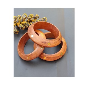 Bracelets en bois imperméables au design ethnique classique pour femmes, couleurs personnalisées, bijoux élégants pour les festivals et événements culturels - Product Image 2