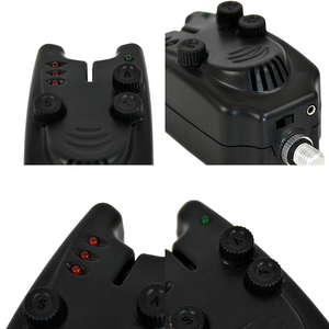 Alarme électronique de carpe de style européen SIIUATION, alarme sonore et lumineuse, récepteur de signal pour la pêche de nuit (sans batterie) - Product Image 6