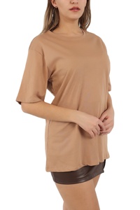 Buy Custom logo Women t Shirts Top Quality Solid Color Short Sleeve Wholesale Blank <b>Tshirts</b> T-shirt Women - Product Image 3