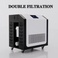 Filtre refroidisseur plongeant à froid à zéro degré refroidi à l'eau pour athlètes avec logo personnalisé Bain de glace refroidisseur à cycle d'ozone automatique avec pompe de 220V