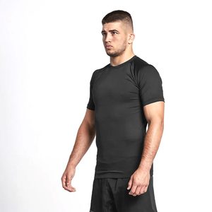 <b>Men</b> Sports Long Sleeve <b>Shirts</b> Half Zip Sweatshirt Fitness Jogging Tops Breathable Training <b>Compression</b> Running 100% Polyester - Product Image 4