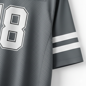 Jersey de Fútbol Americano Personalizado, Transpirable, de Spandex/Algodón/Fibra de Bambú, Sublimado, Uniforme de Equipo con Nombre y Número del Jugador - Product Image 3