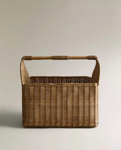 Panier de rangement en rotin de nouvelle conception avec poignée pour enfant ou adolescent, fabriqué au Vietnam, OEM ODM, couleur au choix. - Product Image 6