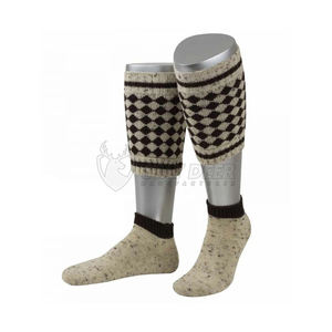 Calcetines Tradicionales Bávaros Hasta la Rodilla para Hombre, Estilo Alpino Clásico para Festivales Folclóricos - Product Image 4