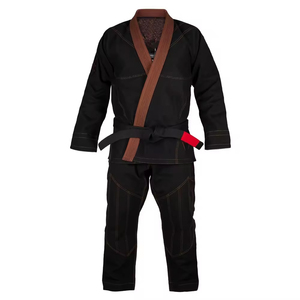 Black Premium Quality 100% Cotton Breathable <b>Light</b> Weight Adult Women's Judo Uniform Competitive Price Best Supplier Amazing - Product Image 1