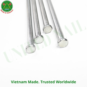 Clous en acier brillant de 11,6 pouces, en vrac, à tige lisse, pour projets de construction, en provenance du Vietnam |   clou à usage général - Product Image 1