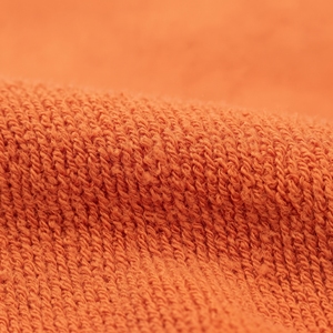 Men's <b>Orange</b> Layered Fleece Oversized Hooded Sweatshirt Two-Tone Pullover <b>Hoodie</b> Pocket Ribbed Cuffs Casual Streetwear Style - Product Image 5