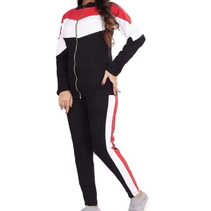 Survêtement Femme en Gros, Logo Personnalisé, Fabricant OEM, Survêtement en Molleton de Coton Premium, Broderie Personnalisée, Tenue de Sport Athleisure - Product Image 3