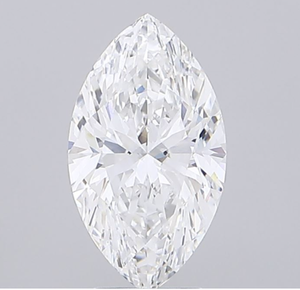 Diamant de laboratoire certifié IGI 3,03 CT MARQUISE BRILLIANT couleur E clarté VVS1 modèle IGI LG 767602419 ROYAL GEMS pour la fabrication de bijoux - Product Image 1