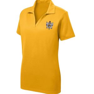 Polo brodé personnalisé avec emblème Sigma Gamma Rho, T-shirt unisexe en coton pour sororité grecque, vêtement décontracté et sportif universitaire - Product Image 2