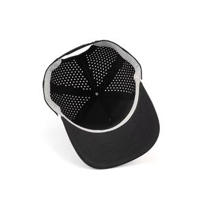 Gorra de Golf Personalizada OEM de Alto Rendimiento con Perforaciones Láser, Etiqueta Privada, Venta al por Mayor, Parche de Goma PVC con Logotipo Personalizado - Product Image 6