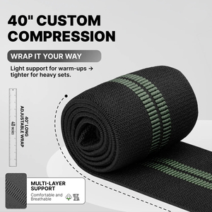 Bandes de compression élastiques pour coudes, idéales pour la musculation, le cross-training et le powerlifting – Soutien et protection pour les exercices en salle de sport - Product Image 5