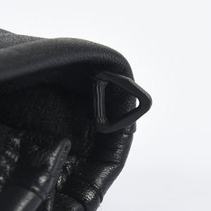 Gants en cuir pour homme, doublure fourrée, confortables, chauds, avec bouton de fermeture, importés des États-Unis, en cuir de cerf - Product Image 3