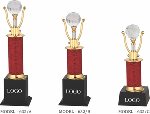 Championship Trophy in Standard Size & Design Die Casting Metal with Chrome Finish Laser Engraved - Product Image 3