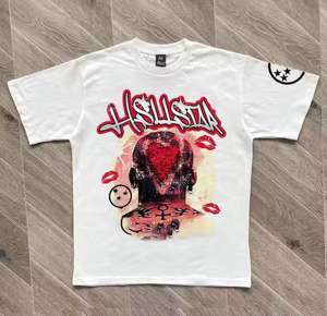 Fabricante de Camisetas Personalizadas de Corte Cuadrado Premium |   Ropa Urbana de Algodón Grueso |   Producción al por Mayor de Marca Privada - Product Image 1