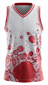 Basketball Sublimation Tank Tops Men Sportswear Sleeveless <b>Singlet</b> Top Football Sleeveless Jersey <b>Running</b> Wear Vest Workout Vest - Product Image 4