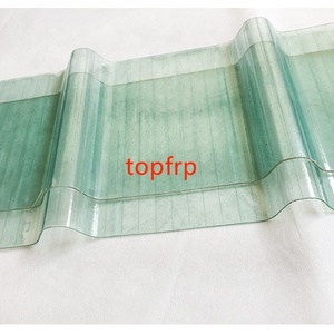 Proveedor de Fábrica de Láminas de Fibra de Vidrio FRP/Panel de Iluminación FRP, Teja de Techo Transparente de Vidrio - Product Image 4